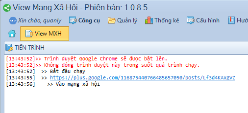 Update phần mềm seo iClick 1.0.8.5