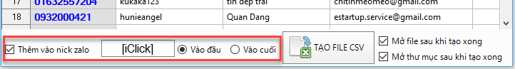 Xây dựng danh sách bạn bè zalo để marketing