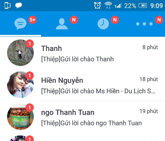 Xây dựng danh sách bạn bè zalo để marketing