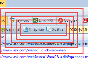 Hướng dẫn export và import backlink vào/ra iClick