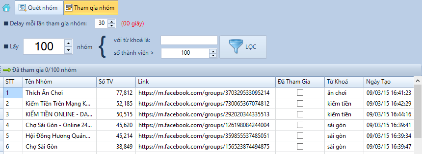 Phần mềm quảng cáo facebook marketing