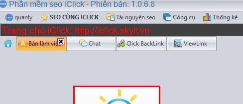 Lịch update phần mềm seo iClick 1.0.6.8