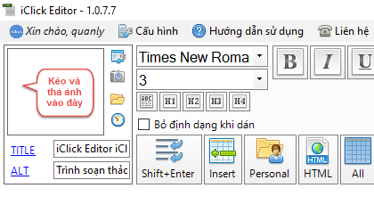 iClick Editor là gì?