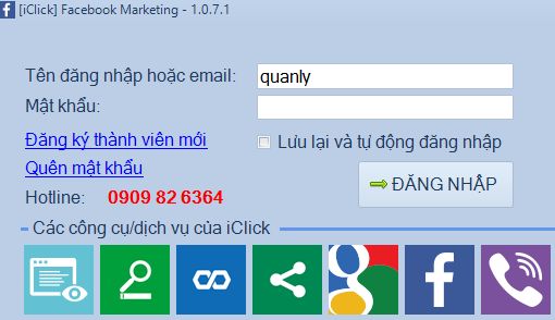 Cập nhật Facebook Marketing xong mất dự liệu cũ