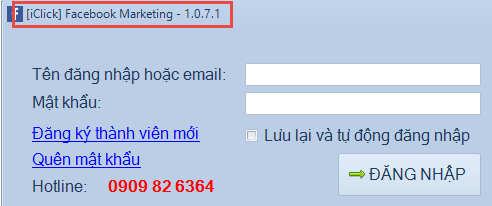 Hướng dẫn update Facebook Marketing 1.0.7.1 để đăng ảnh bình thường
