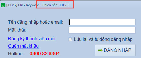 Update Click Keyword 1.0.7.3