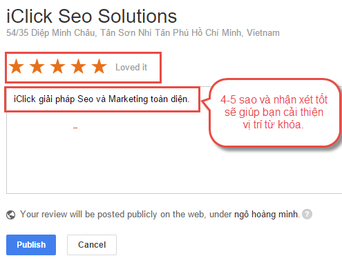 Tính năng mới: Tự động Review Location (Seo địa điểm)