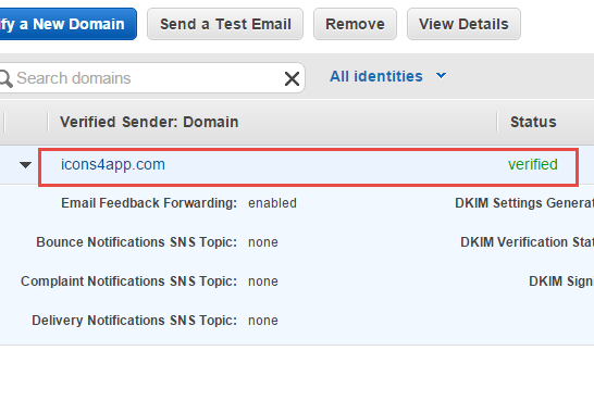 Hướng dẫn chi tiết xác thực tên miền (verify domain) và đăng ký DKIM với dịch vu gởi mail AMAZON SES