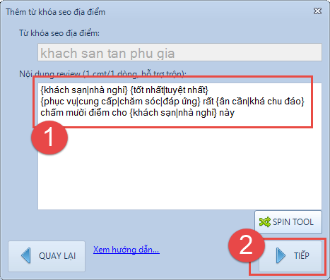 Hướng dẫn thêm từ khóa seo địa điểm (SEO LOCATION)