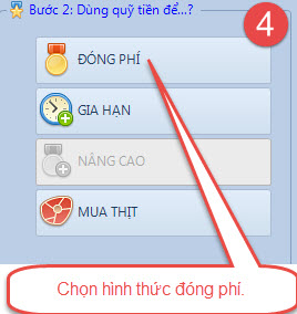 Đóng phí bằng thẻ cào