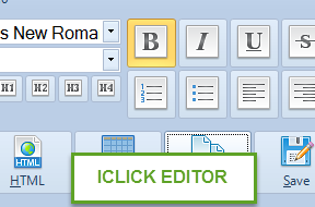 iClick Editor - Trình soạn thảo HTML tuyệt vời