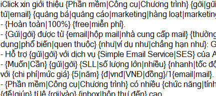 Vì sao phải trộn nội dung (spin content) tiêu đề và nội dung khi gởi email marketing?