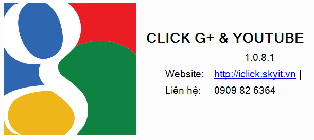 Cập nhật phần mềm seo G+, Youtube, Location 1.0.8.1