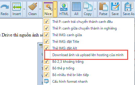 Bài viết không hiện ảnh
