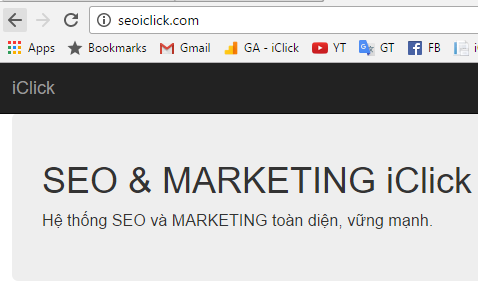 iClick đưa vào hoạt động website mới seoiclick.com