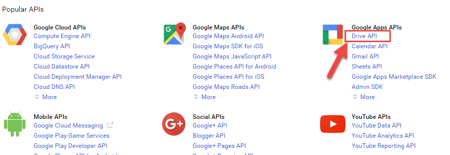 Tạo project trên Google Console, đăng ký sử dụng Google API, tạo xác nhận credential và download file client_id.json