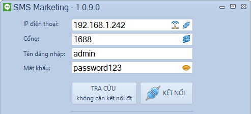 Cách gửi tin nhắn đt trên máy tính