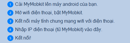 Cách gửi tin nhắn đt trên máy tính