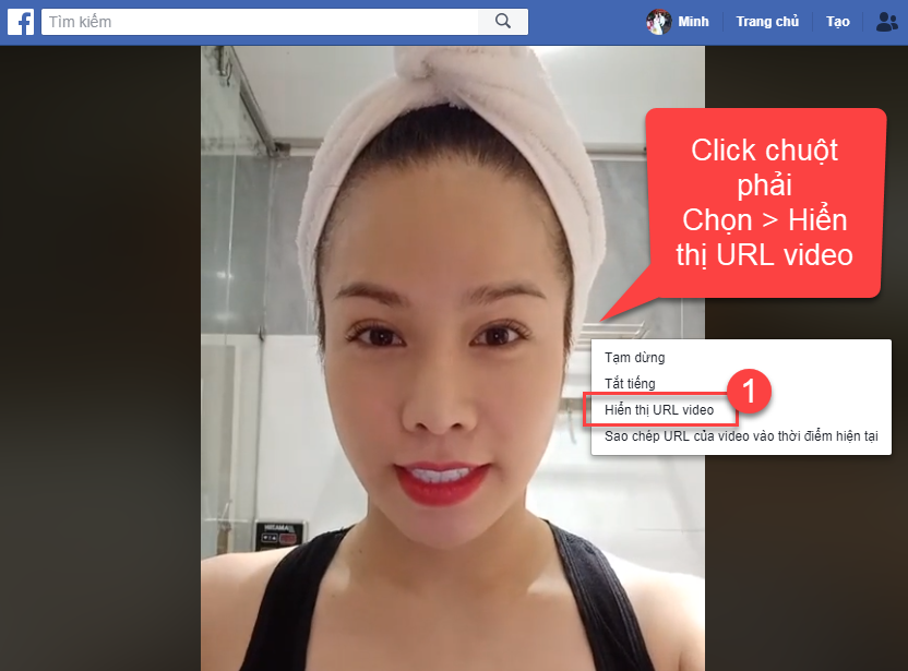 Cách lấy link video livestream trên Facebook