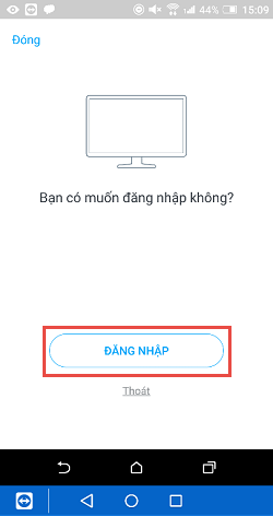 Cách login zalo trên web