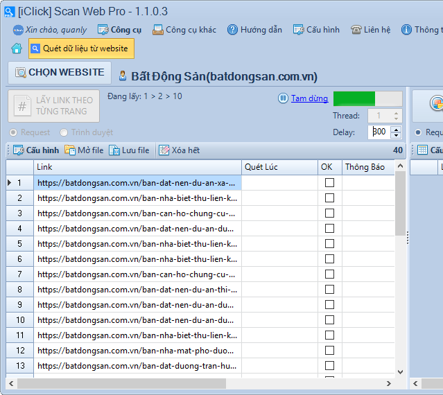 Cách lấy xPath phần mềm Scan Web Pro