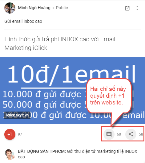 cách tăng cộng 1 cho bài viết