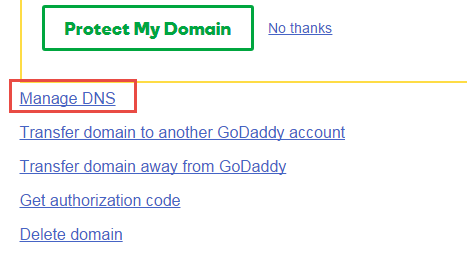 Cách trỏ domain về Ip Godaddy