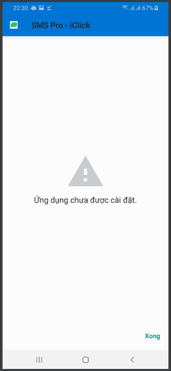 Hướng dẫn cài ứng dụng SMS Pro cho điện thoại Android từ file APK