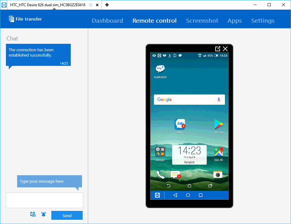 Cài teamviewer quicksupport trên điện thoại