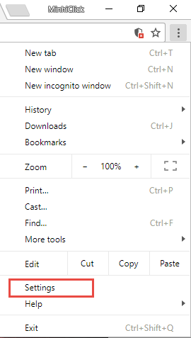 Change default browser