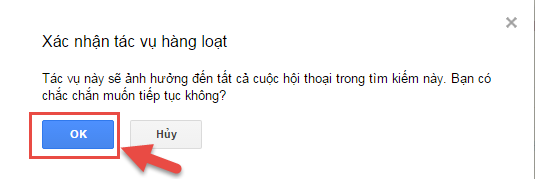 Check đã đọc tất cả inbox Gmail