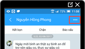 Chặn Spam trên Zalo