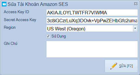Công cụ gửi email marekting Amazon SES