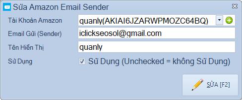 Công cụ gửi email marekting Amazon SES