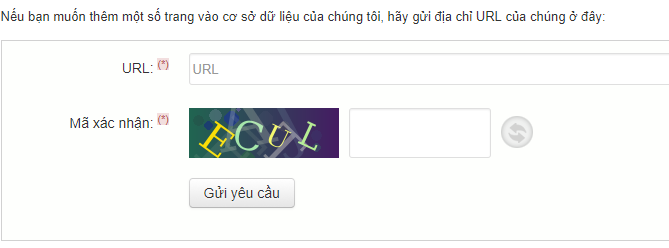Công cụ hỗ trợ submit url