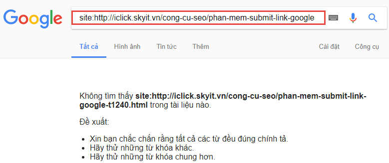 Công cụ hỗ trợ submit url