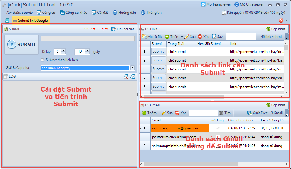 Công cụ hỗ trợ submit url