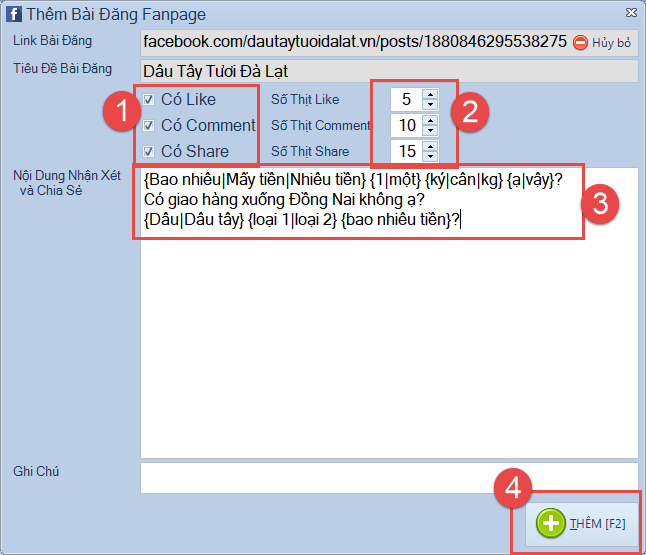 Công cụ quảng cáo Facebook