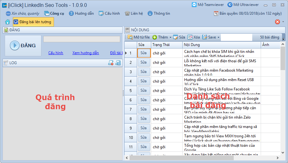 Công cụ seo LinkedIn của iClick