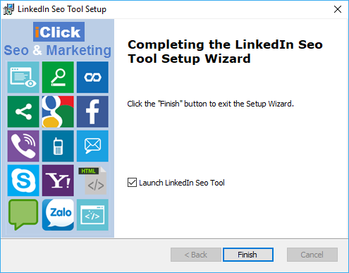 Công cụ seo LinkedIn của iClick