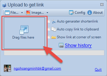 Công cụ Upload To Link iCick