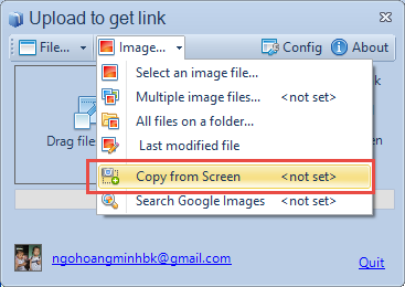 Công cụ Upload To Link iCick