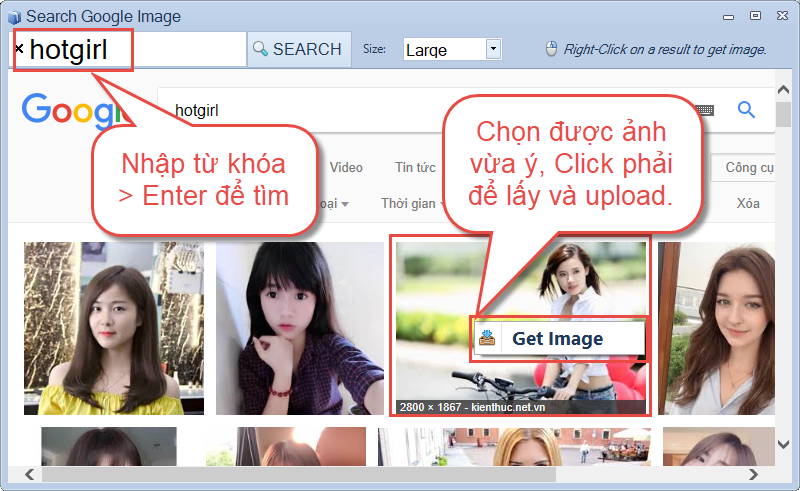 Công cụ Upload To Link iCick