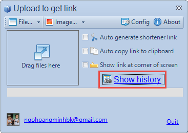 Công cụ Upload To Link iCick