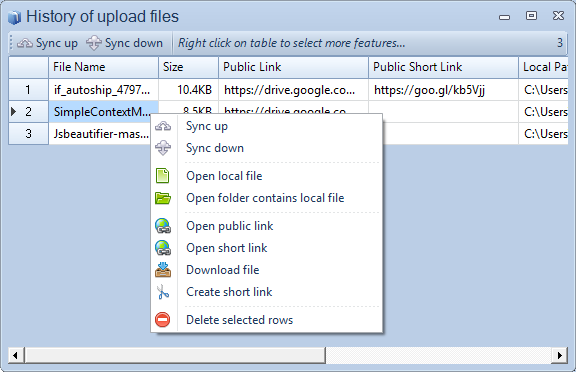 Công cụ Upload To Link iCick