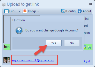 Công cụ Upload To Link iCick