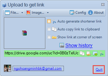 Công cụ Upload To Link iCick