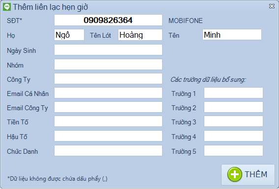 Cập nhật phần mềm SMS Marketing phiên bản 1.0.9.6