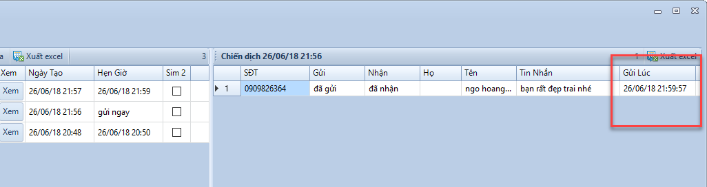 Cập nhật phần mềm SMS Marketing phiên bản 1.0.9.6