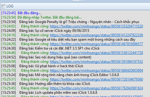 Đăng bài tự động lên twitter kéo traffic